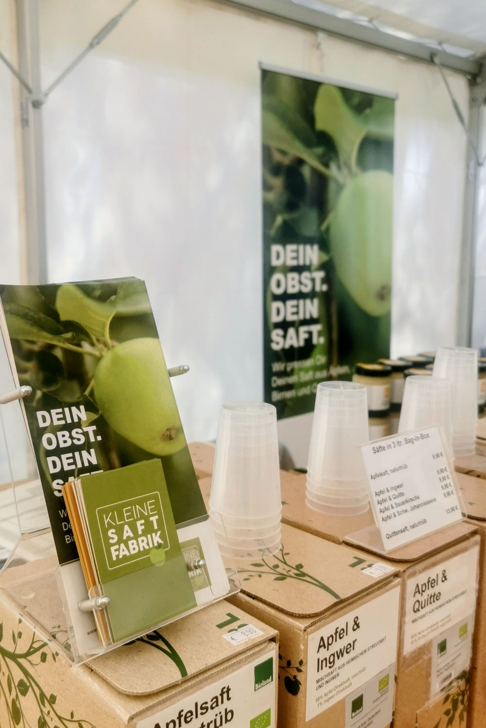 Wir machen Saft aus Deinem eigenen Obst