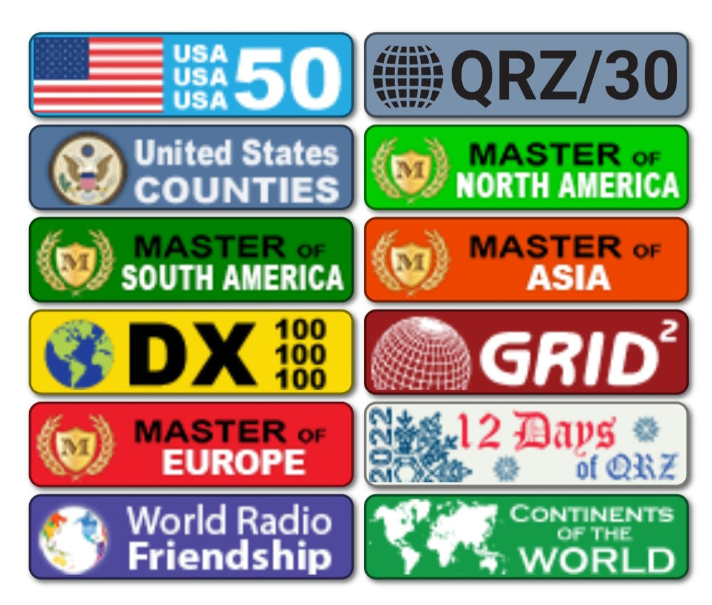 Awards by QRZ.com