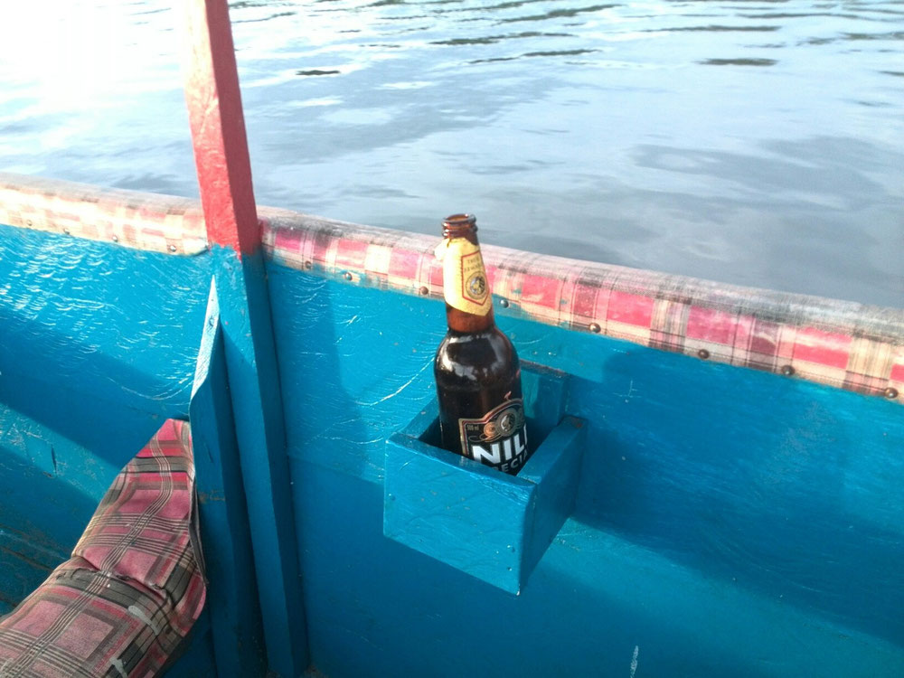 Ein Nile auf dem Nile.