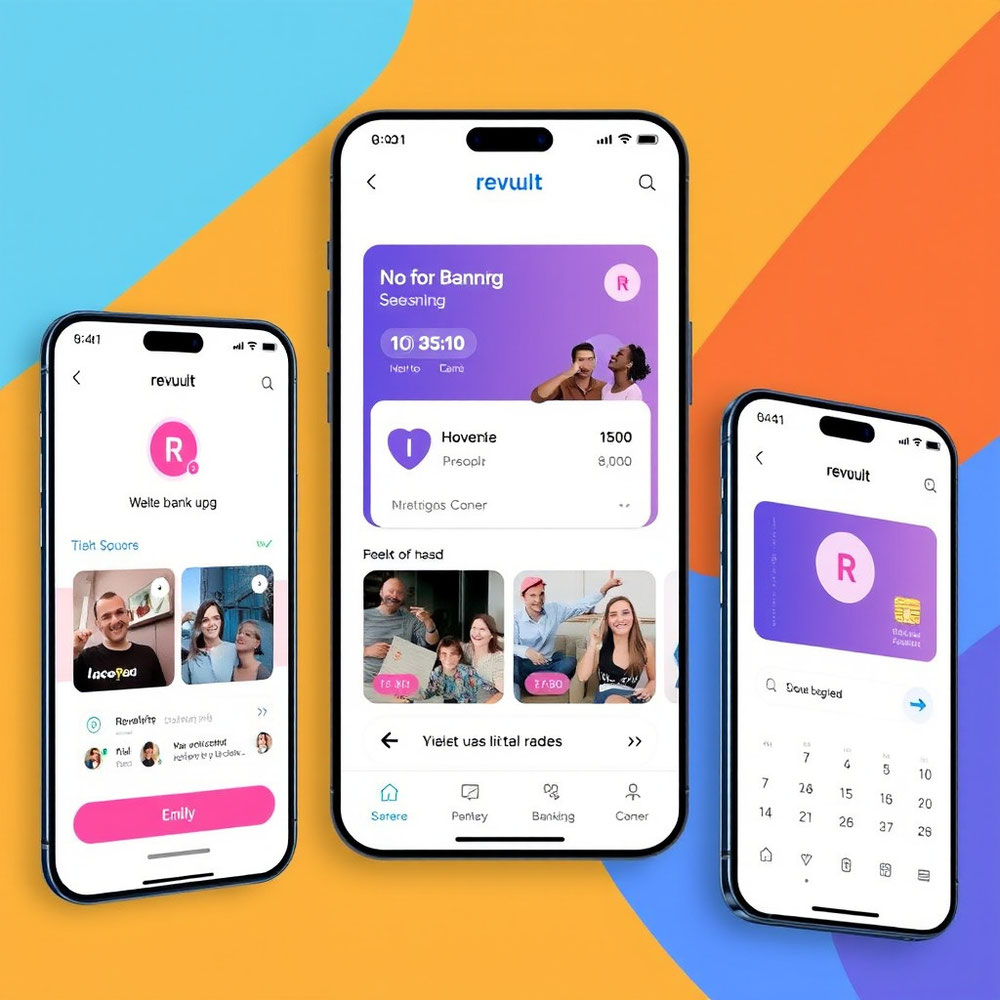 Revolut Bank App - KI generiert