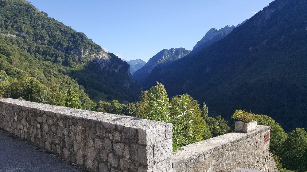 Blick von der Hotelterrasse