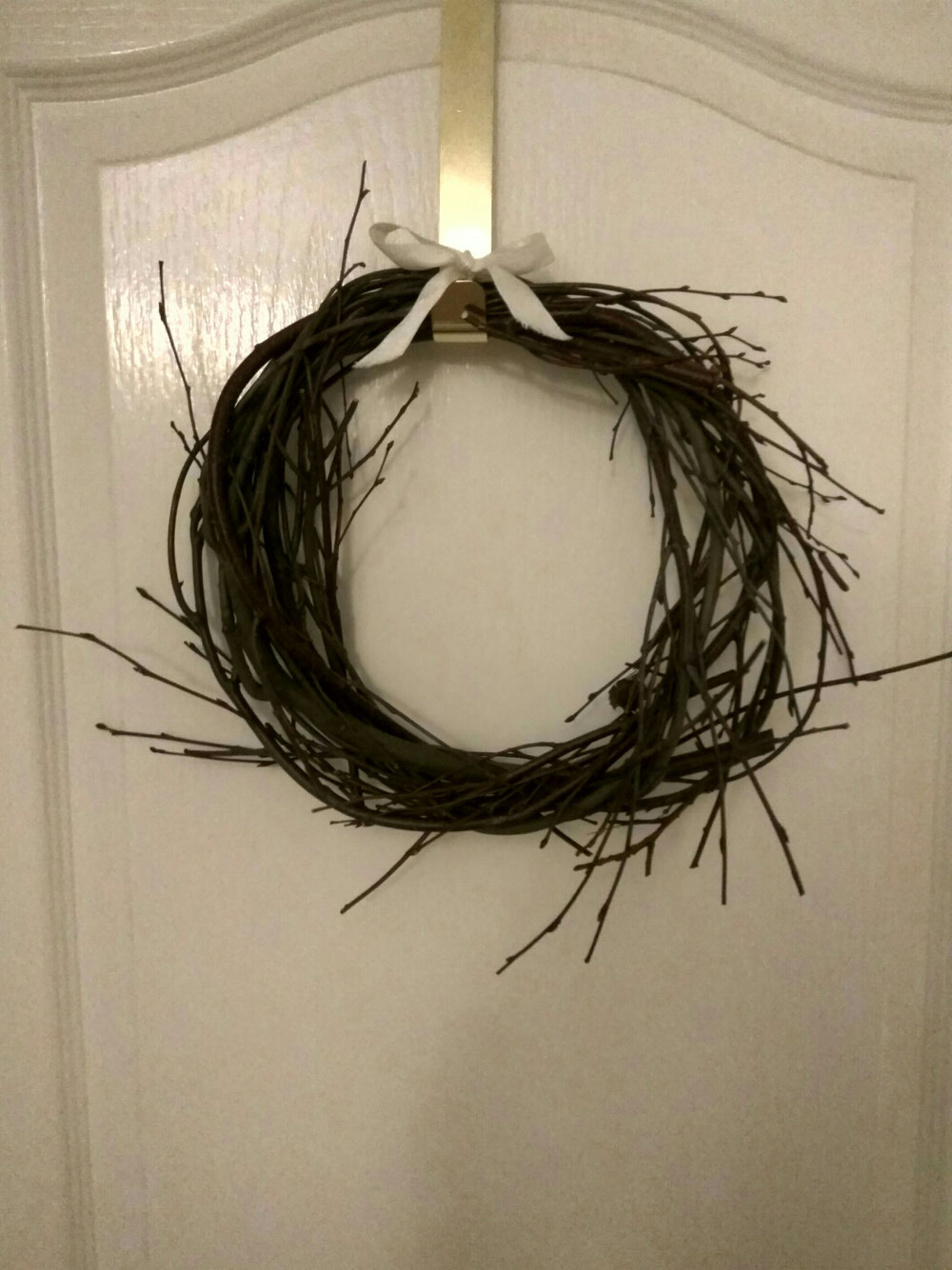 Catherine wheel wild cherry wreath