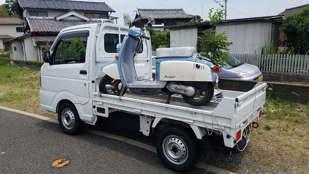 福岡市西区→佐賀市のバイク輸送。ご利用ありがとうございました☆