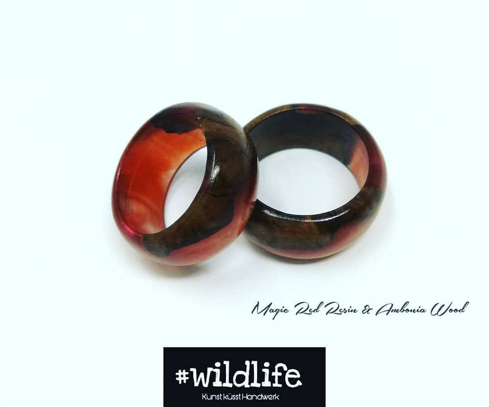 Magic Red Resin & Ambonia Maserholz 