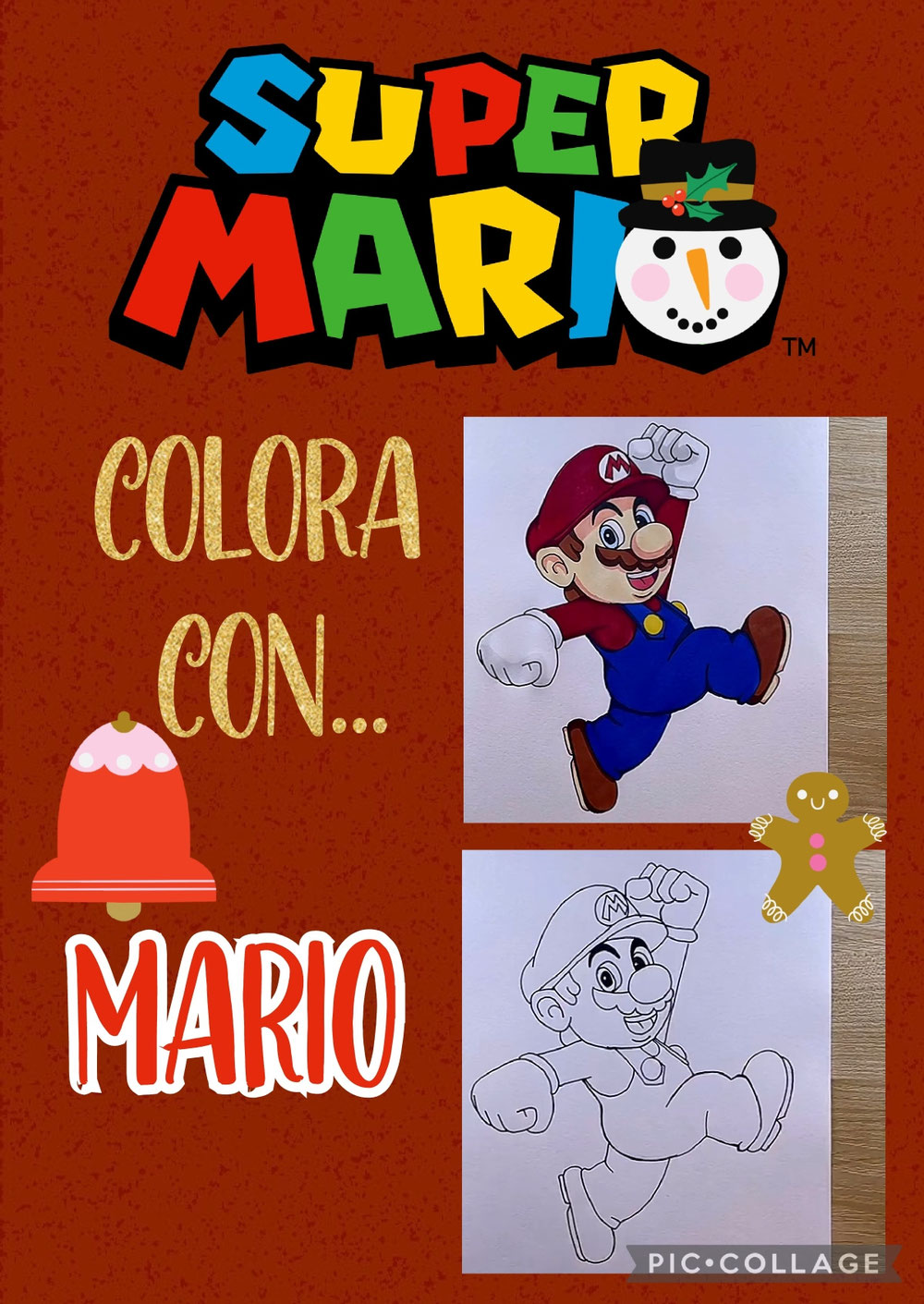 Colora con... Mario (Super Mario)