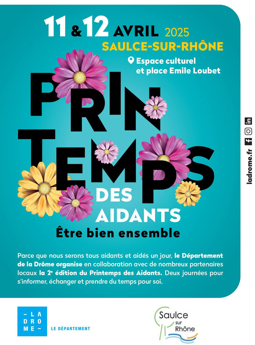 Printemps des aidants 2025 Saulce-Sur-Rhône 