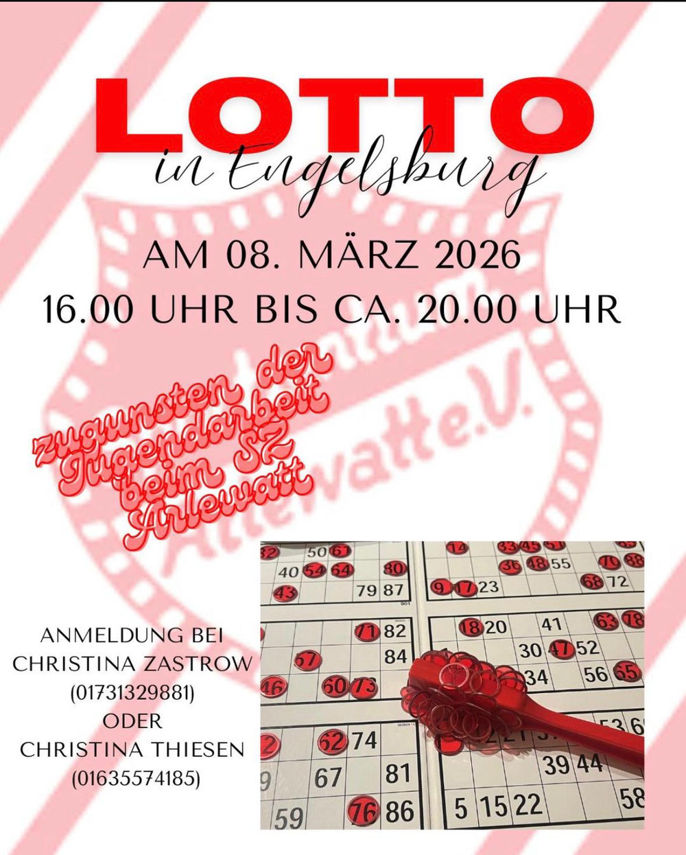 Wir freuen uns auf viele Anmeldungen 
