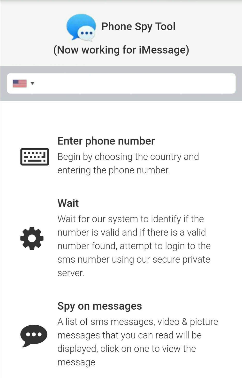 PHONE SPY TOOL phonespytool