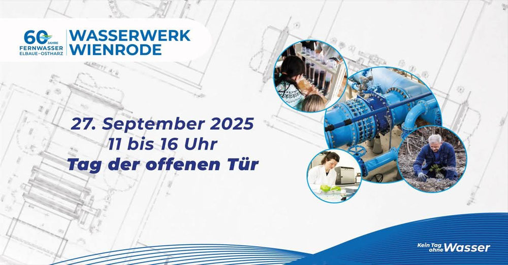 Am 27.09.25 Tag der offenen Tür im Wasserwerk Wienrode