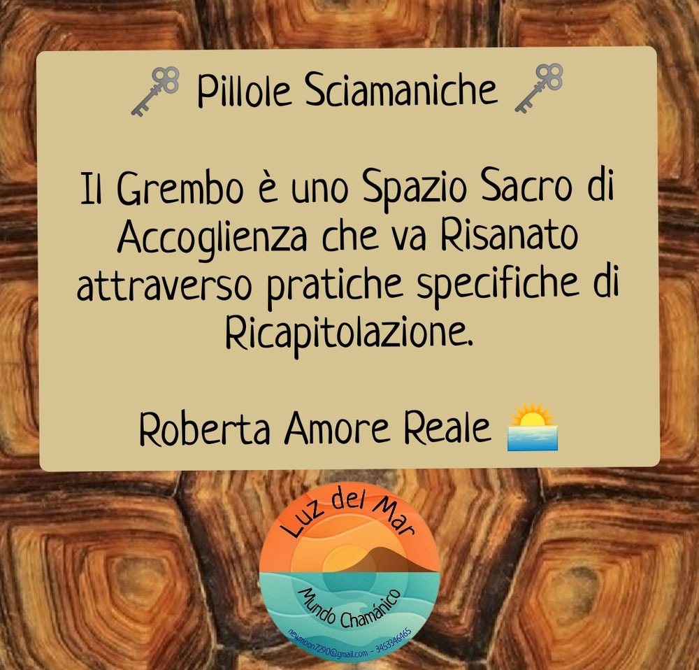 19.10.2022 ~ Percorso Sciamanico ~ Il Risveglio del Grembo ☀️🌕