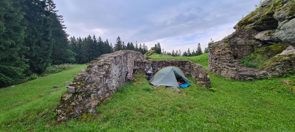 Unser Schlafplatz