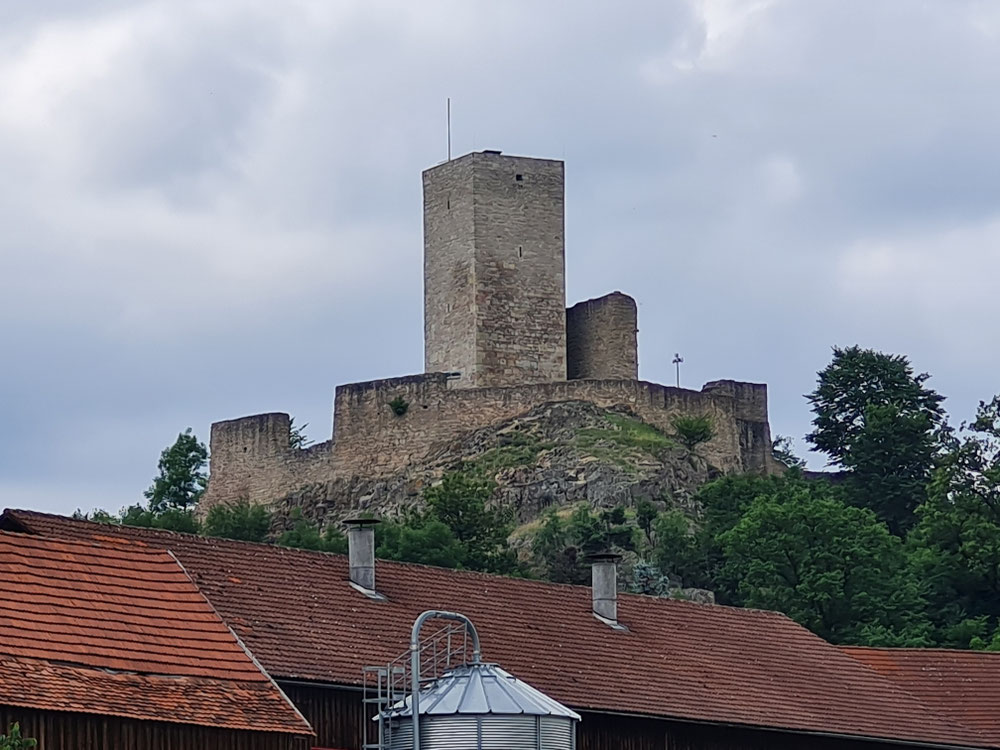 Obermurchtal, die Burg hatten wir ganz für uns allein