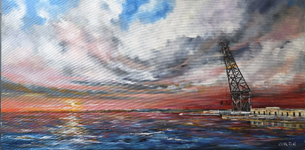 Ursus nel tramonto 120 x 60