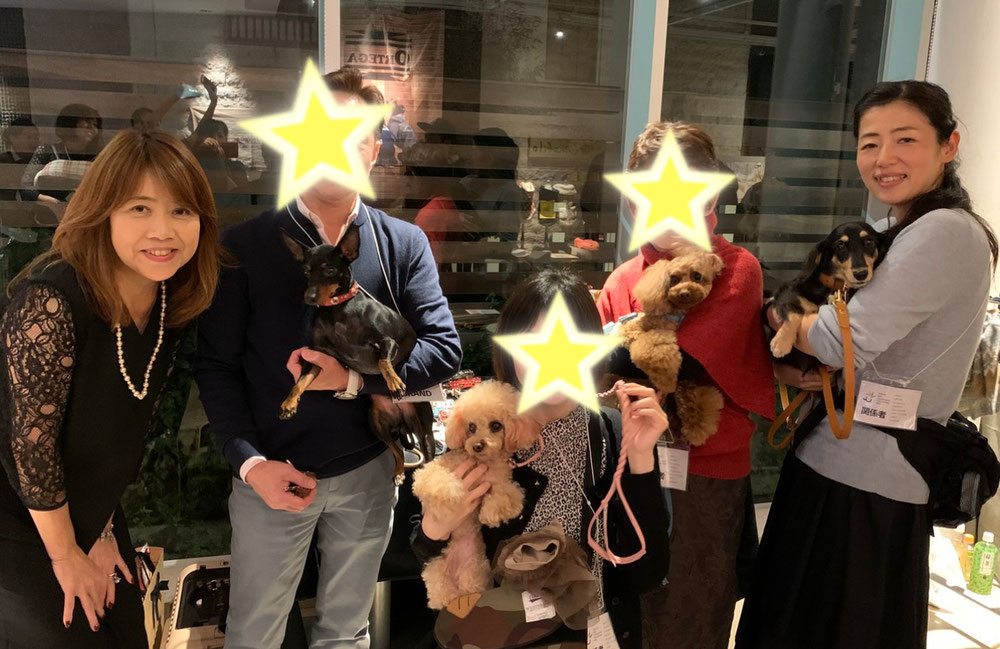 K,Collectionの岡崎さんご夫妻とモデル犬ズ