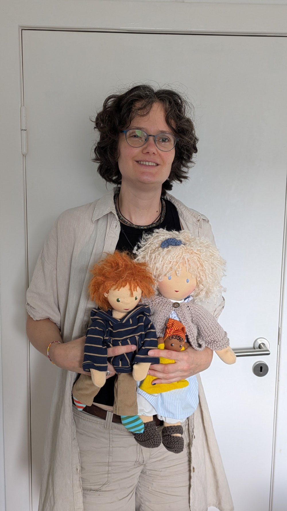 Ich war beim Friseur... Danke an meinen "kleinen" Sohn für das schöne Foto! :)