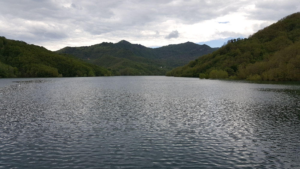 Ein versteckter Stausee..... 