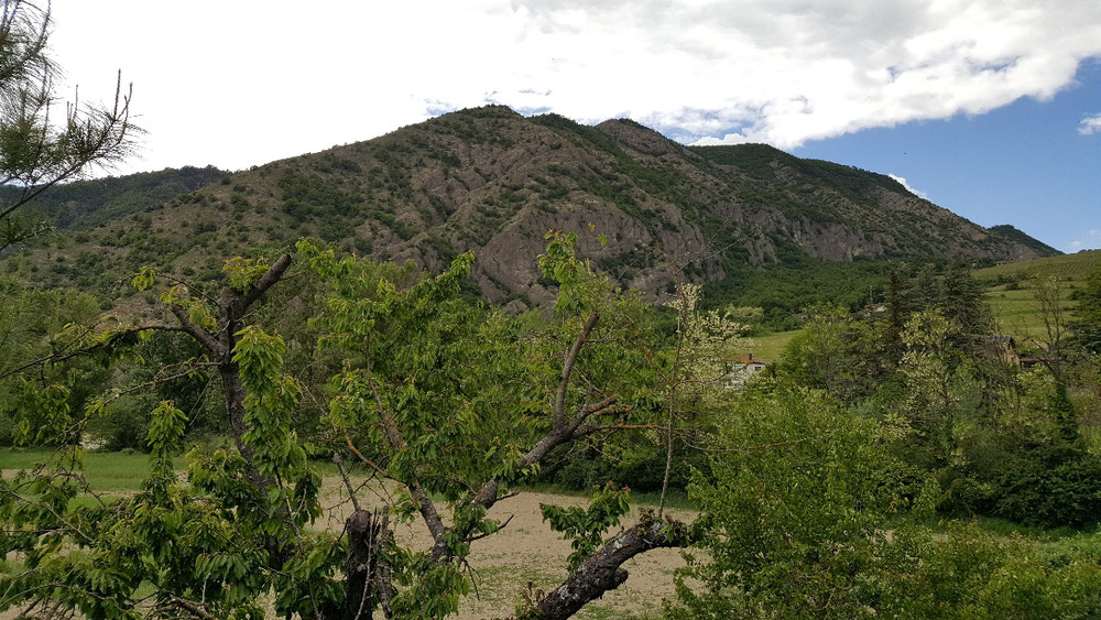 Berge fast wie in Winnetou-Land... 