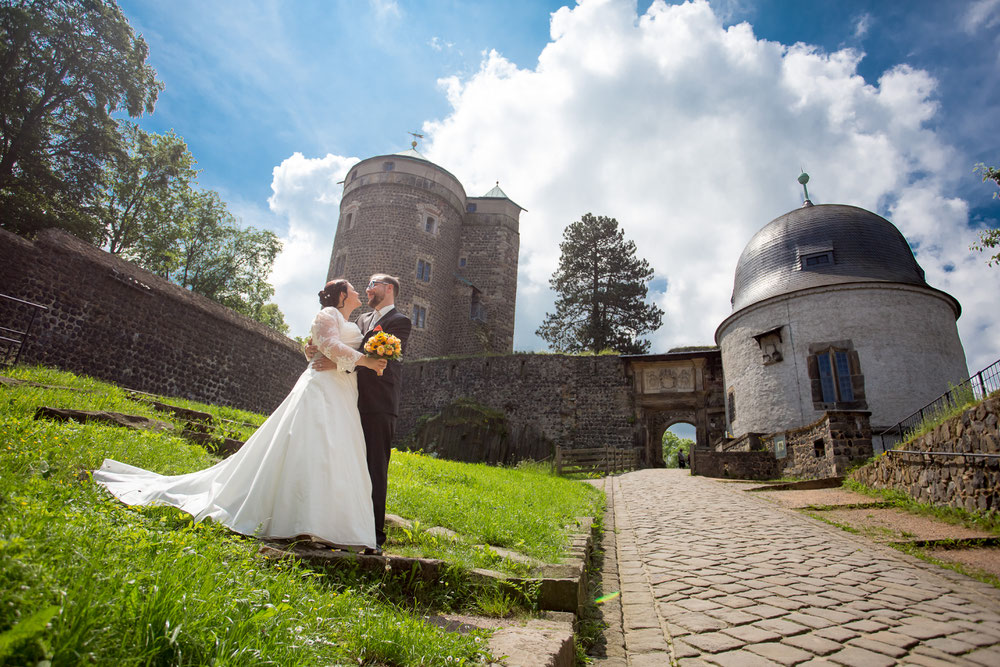 Hochzeit Burg Stolpen, Hochzeitsfotograf Dresden, Hochzeitsfotos Burg Stolpen