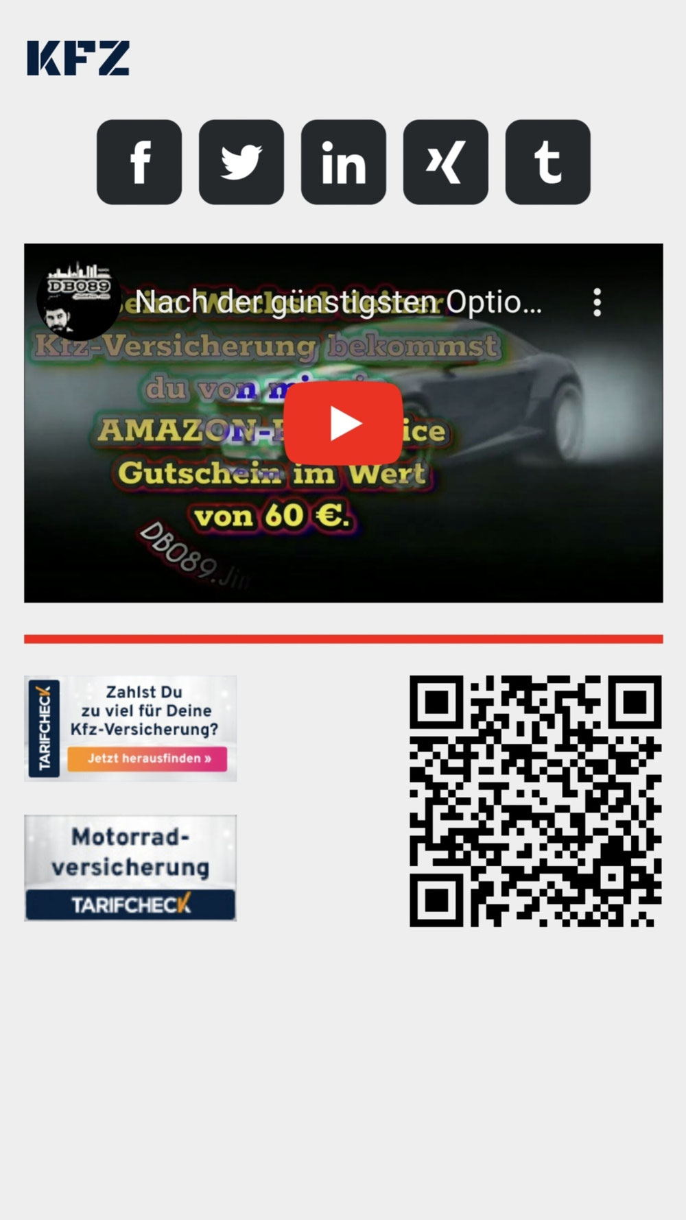 Kfz-Versicherung Vergleich