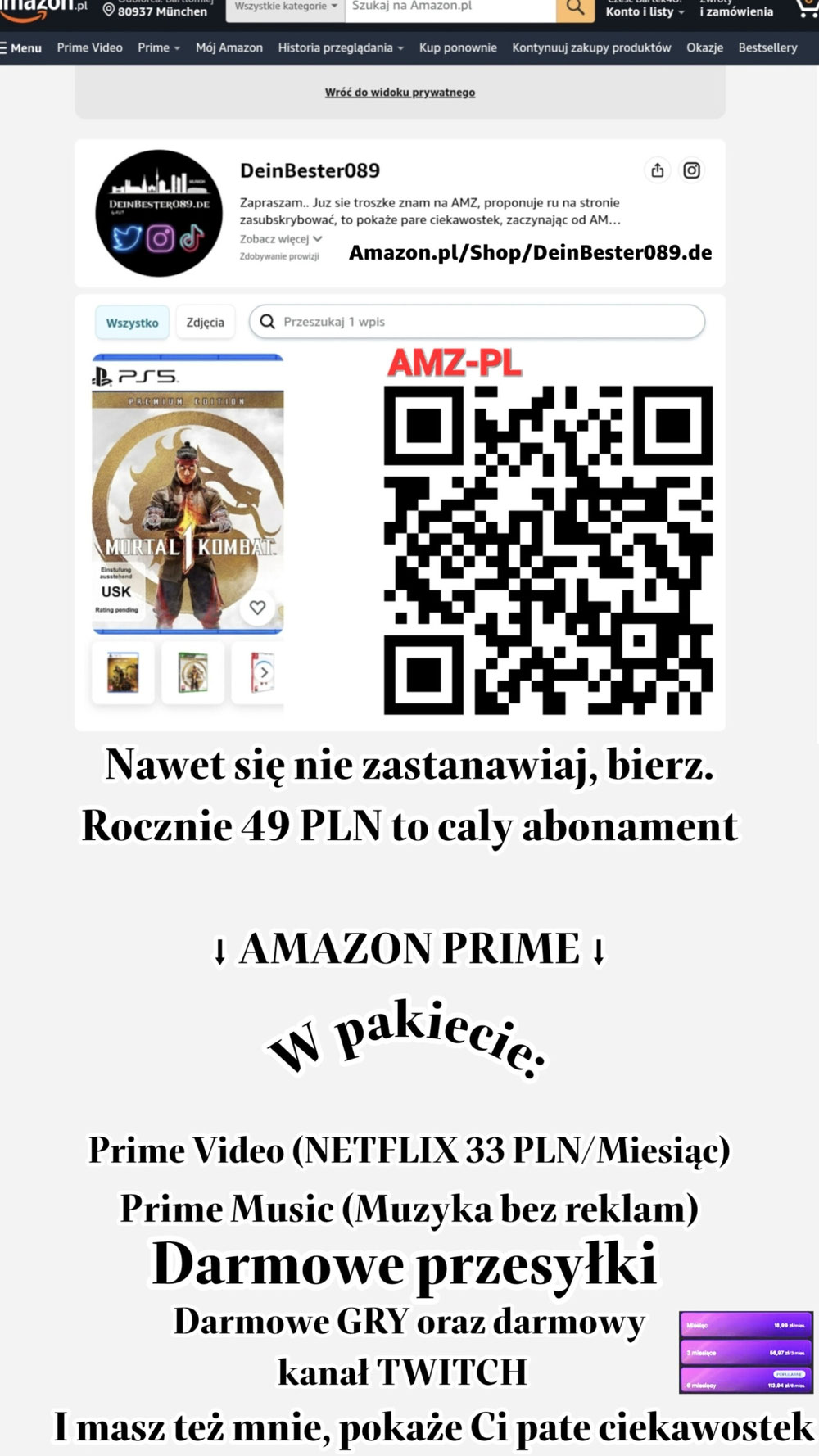 PRZEZ TA stronkę wchodz sobie na Amazon, zapraszam. TO JEST MOJA WYSTAWK Z POMYSLAMI