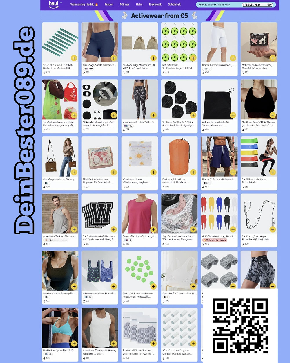 Activewear from 5 € 