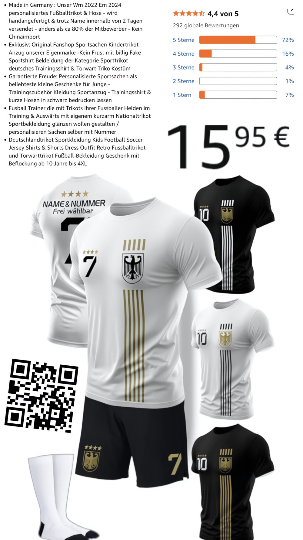 Fußball_Trikots, "Deutschland"