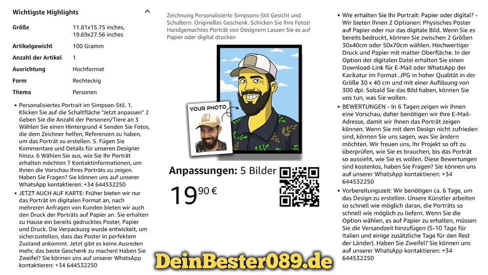 Sein eigenes SIMPSONS-BILD machen lassen