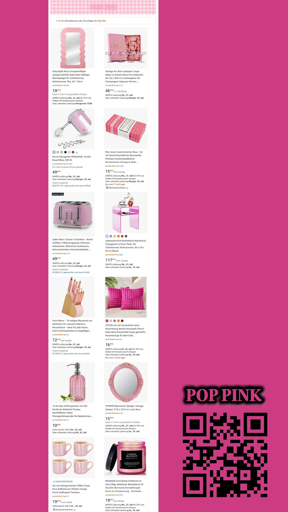 Pop Pink