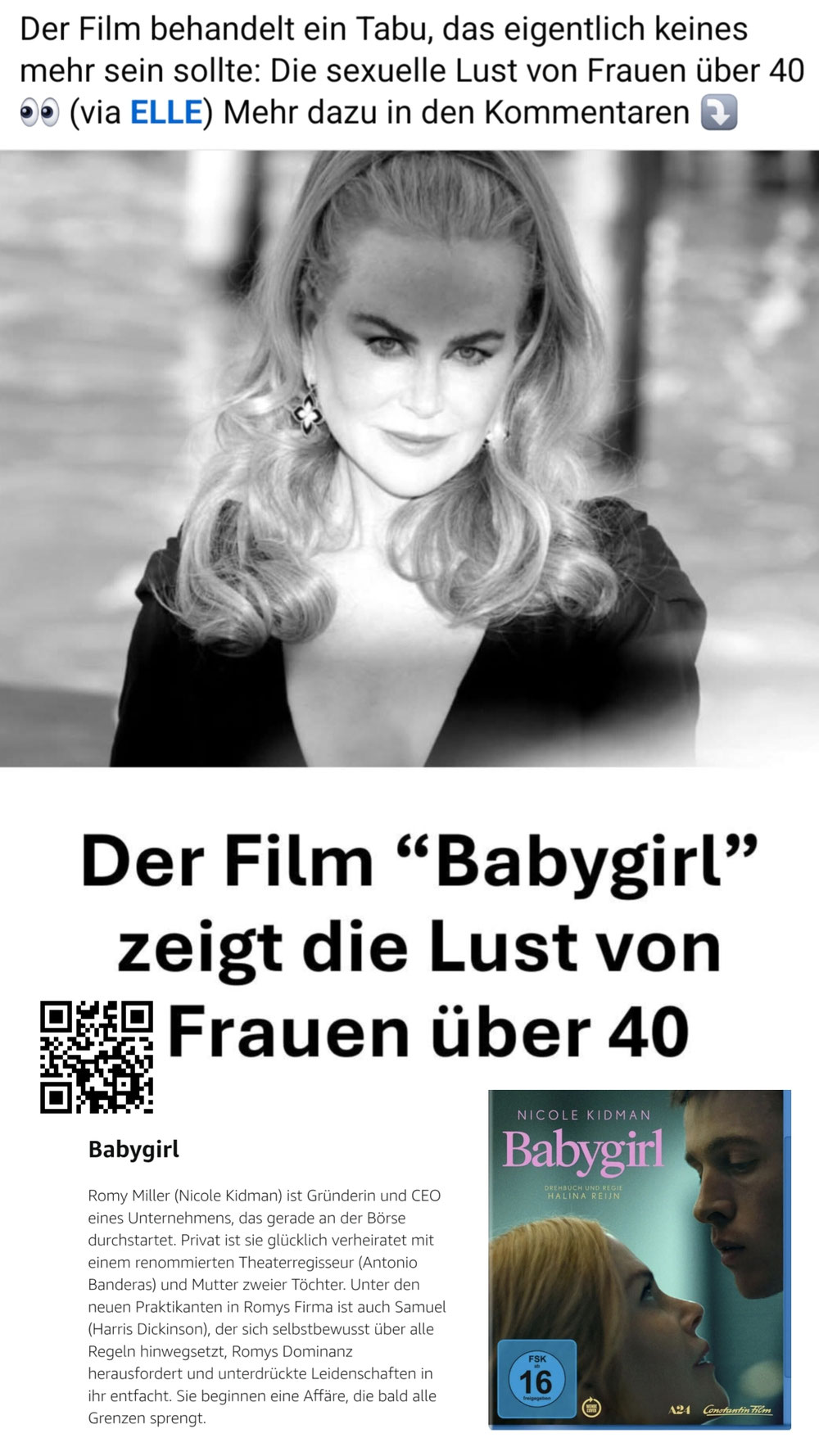 "BabyGirl" mit Nicole Kidman 