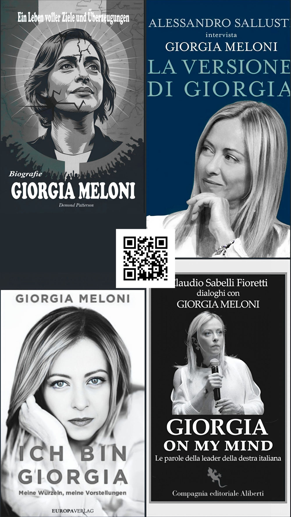 GIORGIA MELONI, Bücher, Books, Starke Frau aus Italien