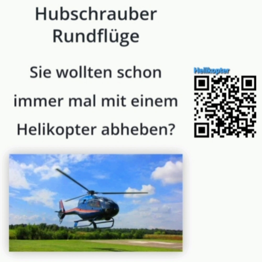 ReiseVeranstalter 4 (HeliFliegen in DE, AUT und CH)