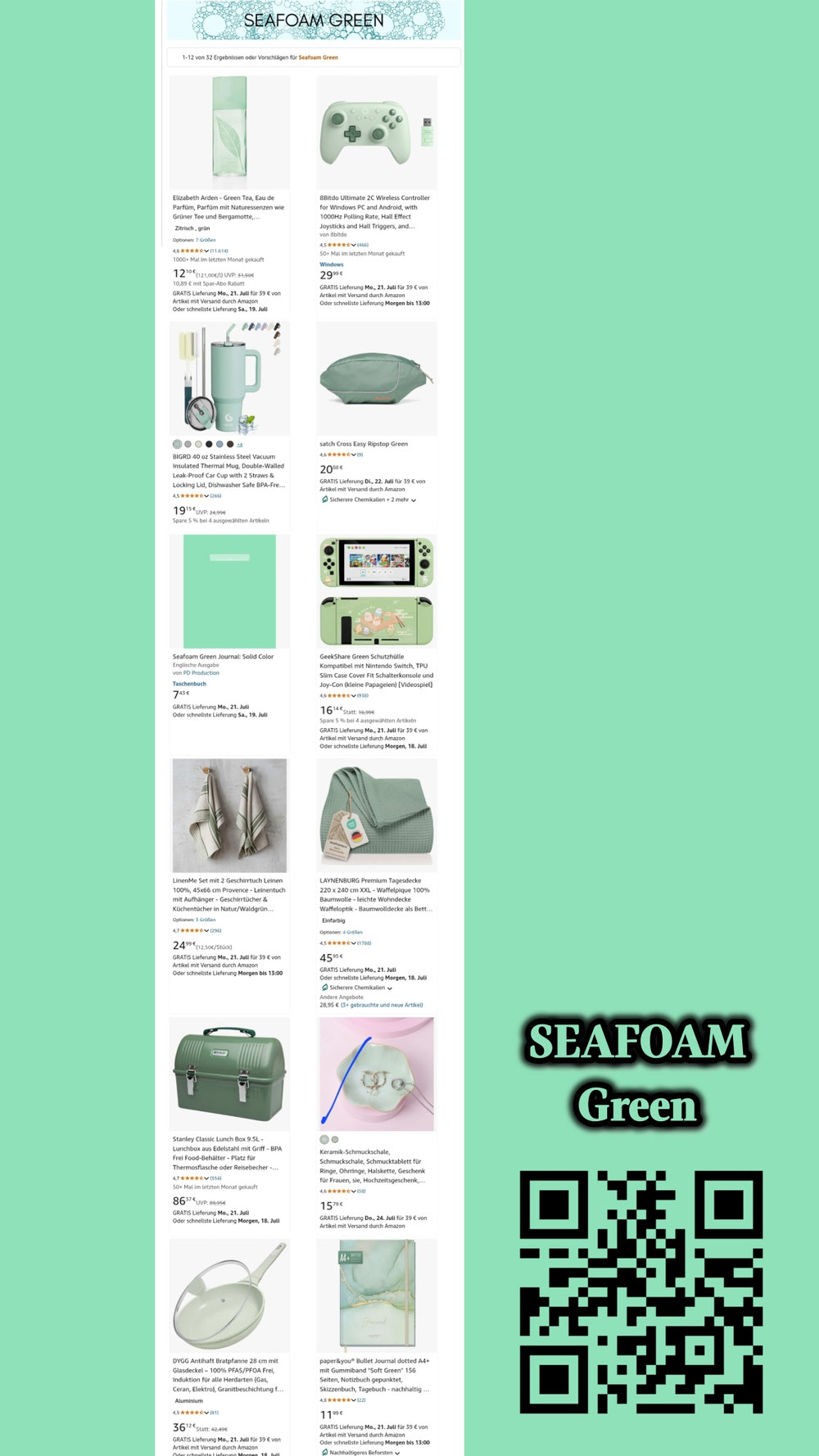 SEAFOAM GREEN 