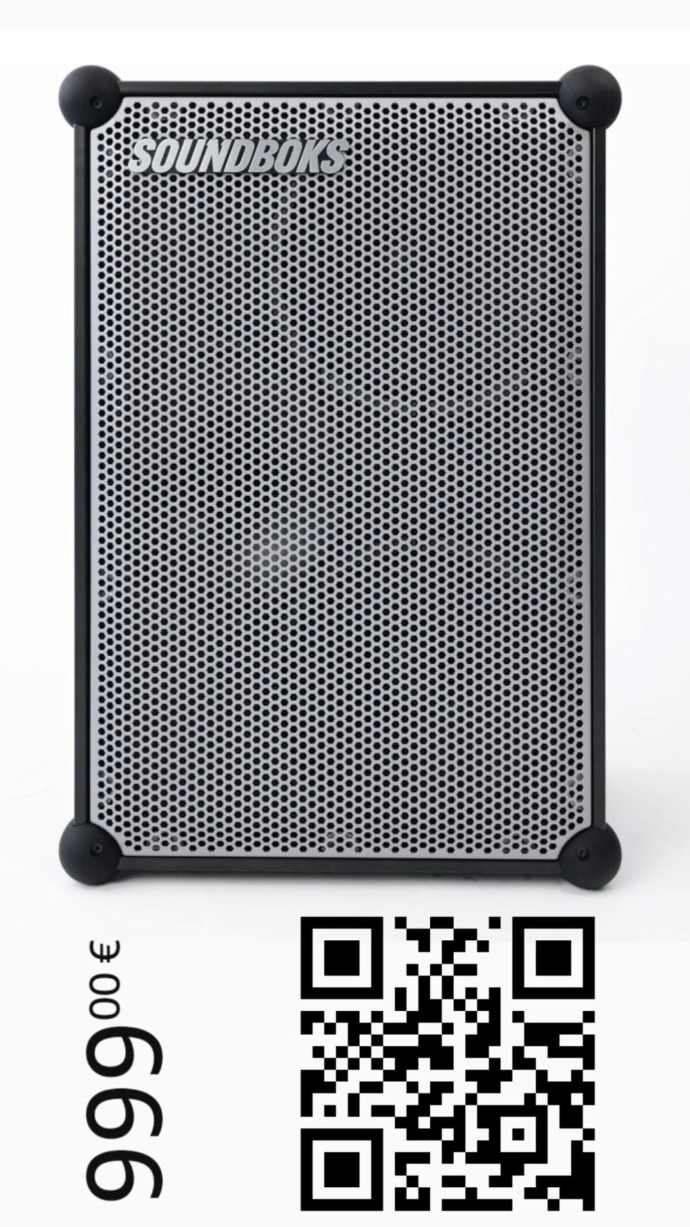 Soundboks 4. kabellose Partybox mit 40 Stunden-Akku, 126 Dezibel 