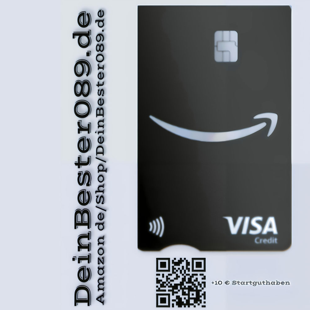 AMAZON VISA, kostenlos, keine Jahresgebühr, Cashback dazu und 10€ für den Start. (EMPFEHLUNG)