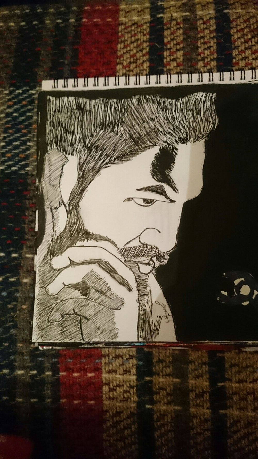 Home Jenniferarthistorianandartist My next drawing (pencil sketch) of hip hop tamizha from the film meesaya murukku. home jenniferarthistorianandartist