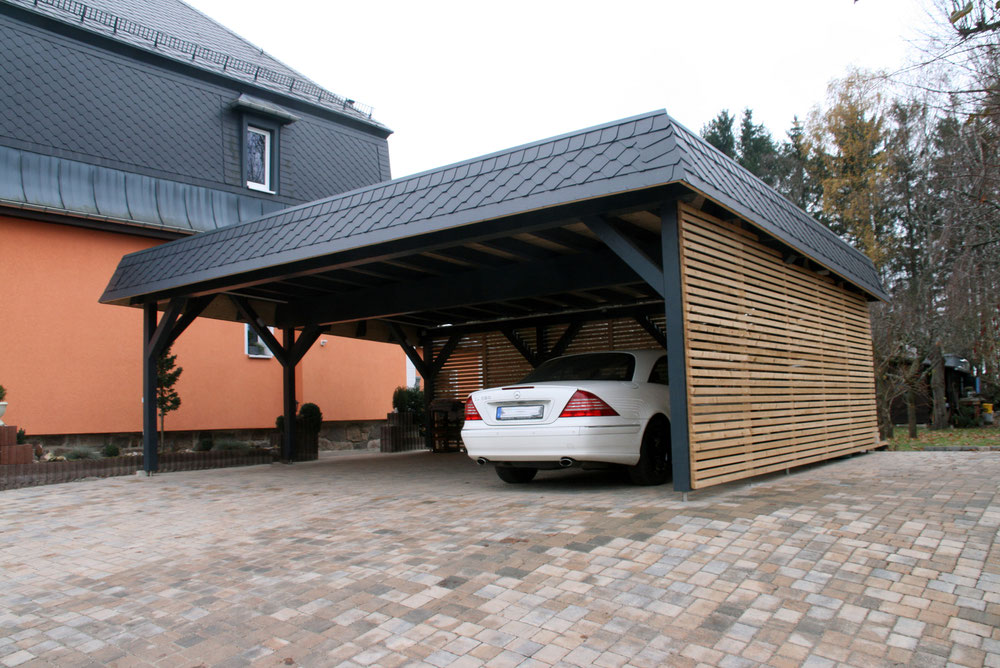 Carports Einzeln Oder Fur Mehrere Autos Tischer Tischlerei Holzbau