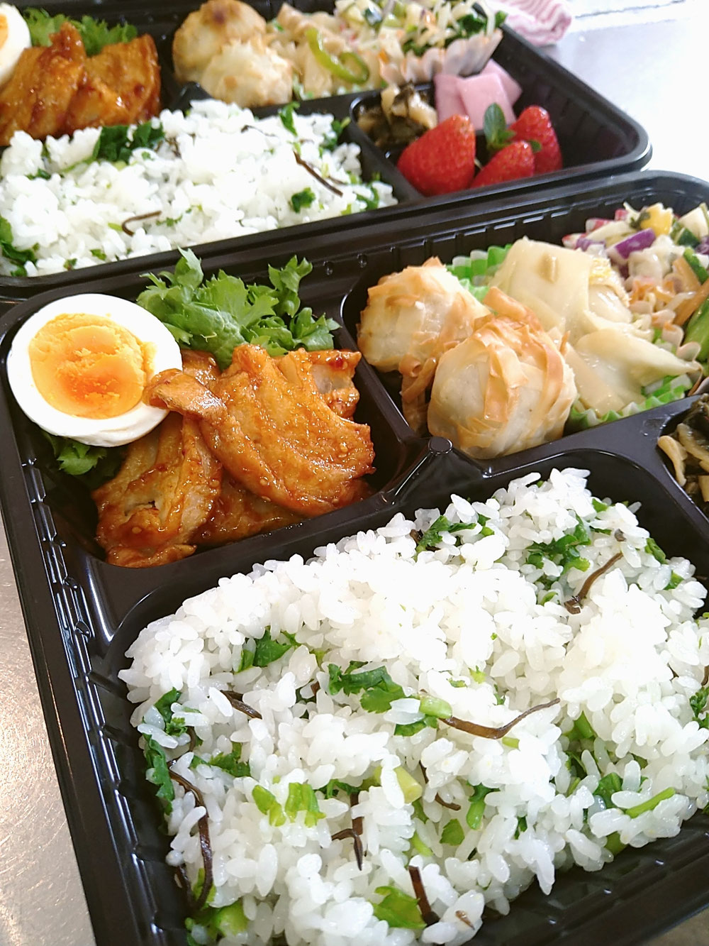 1000円のナチュラル弁当の一例