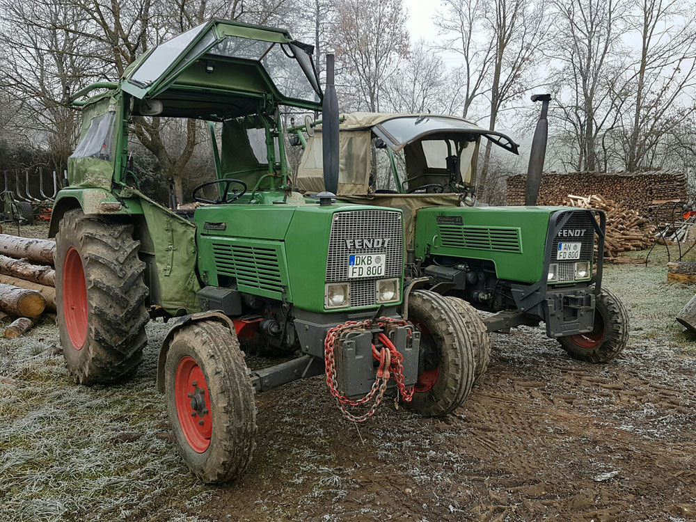 Fendt Farmer 4S und 2S im Einsatz