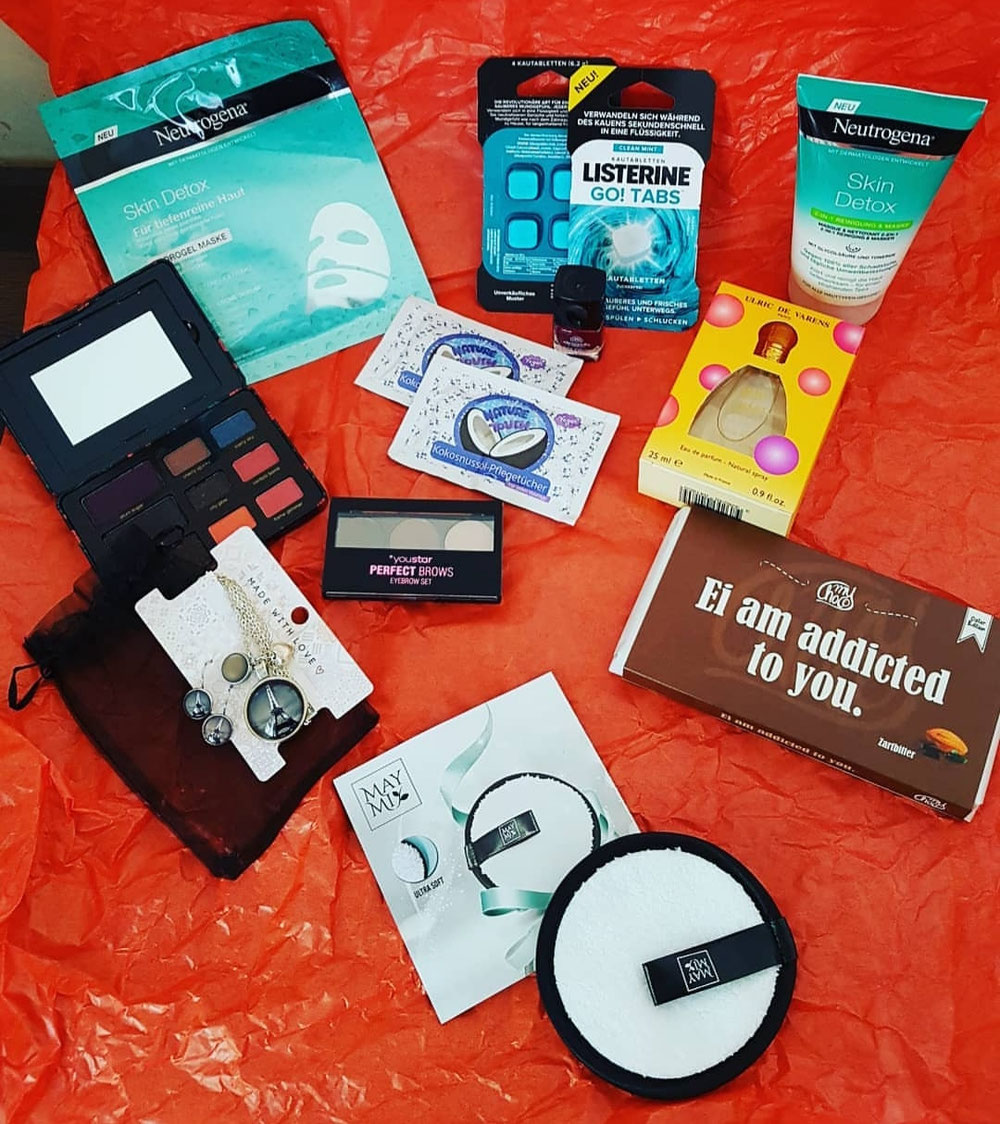 Gewinnspiel von einer lieben Person auf Instagram gewonnen 