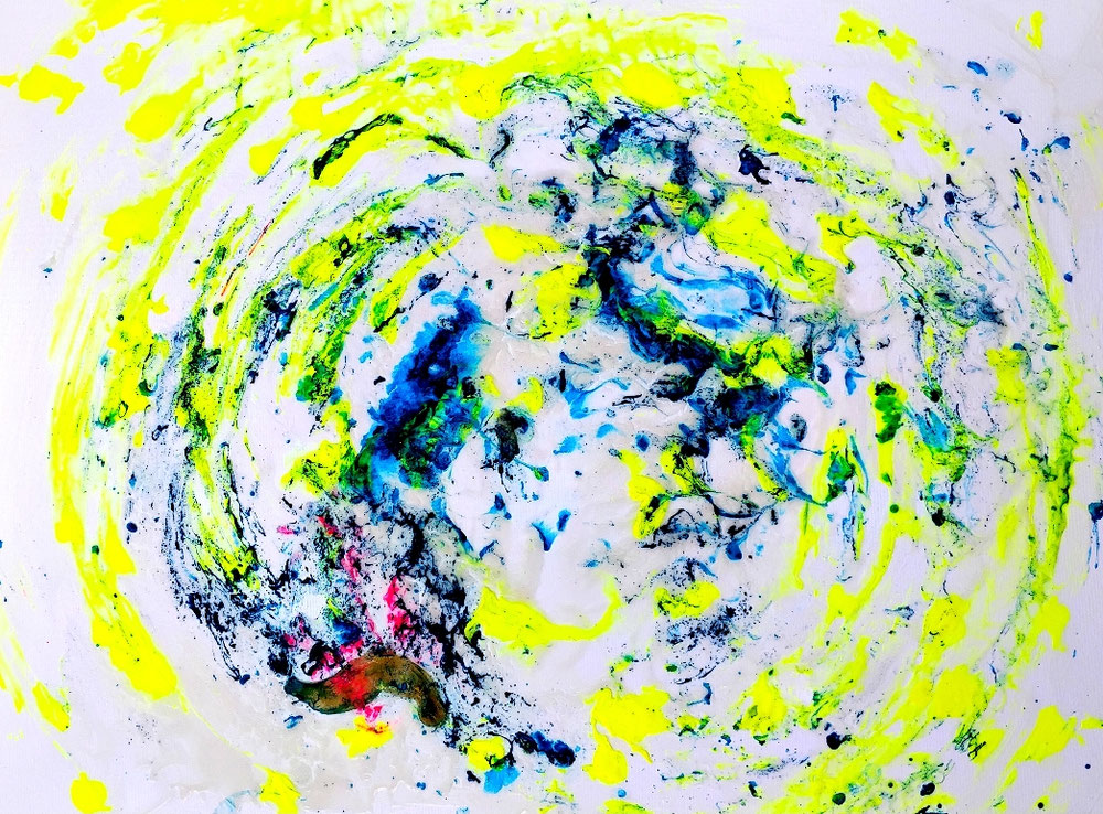 Anne Herzog, Spring, mixed media, 50cmx70cm, France, 2026