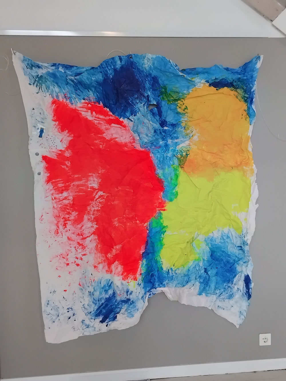 Pegasus, 150x140cm, mixed media, Iceland, 2025