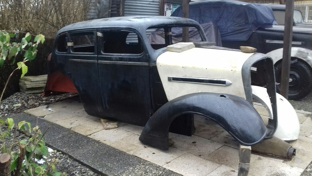 Aufbau Opel Super 6 Hot Rod Opel 1.3 Ltr.1397 193435 Opel 