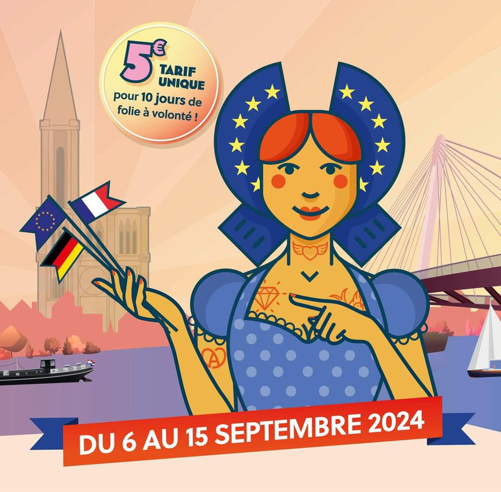 L'Atelier du Tapissier vous donne rendez-vous à la foire européenne de Strasbourg, du 6 au 15 septembre 2024.