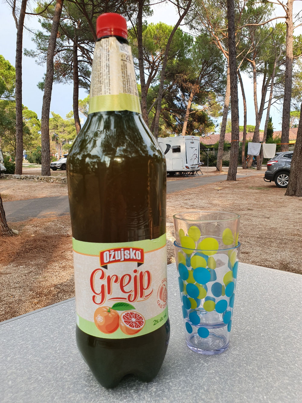 Zum Wohl! Morgen müssen wir ja nicht fahren.
