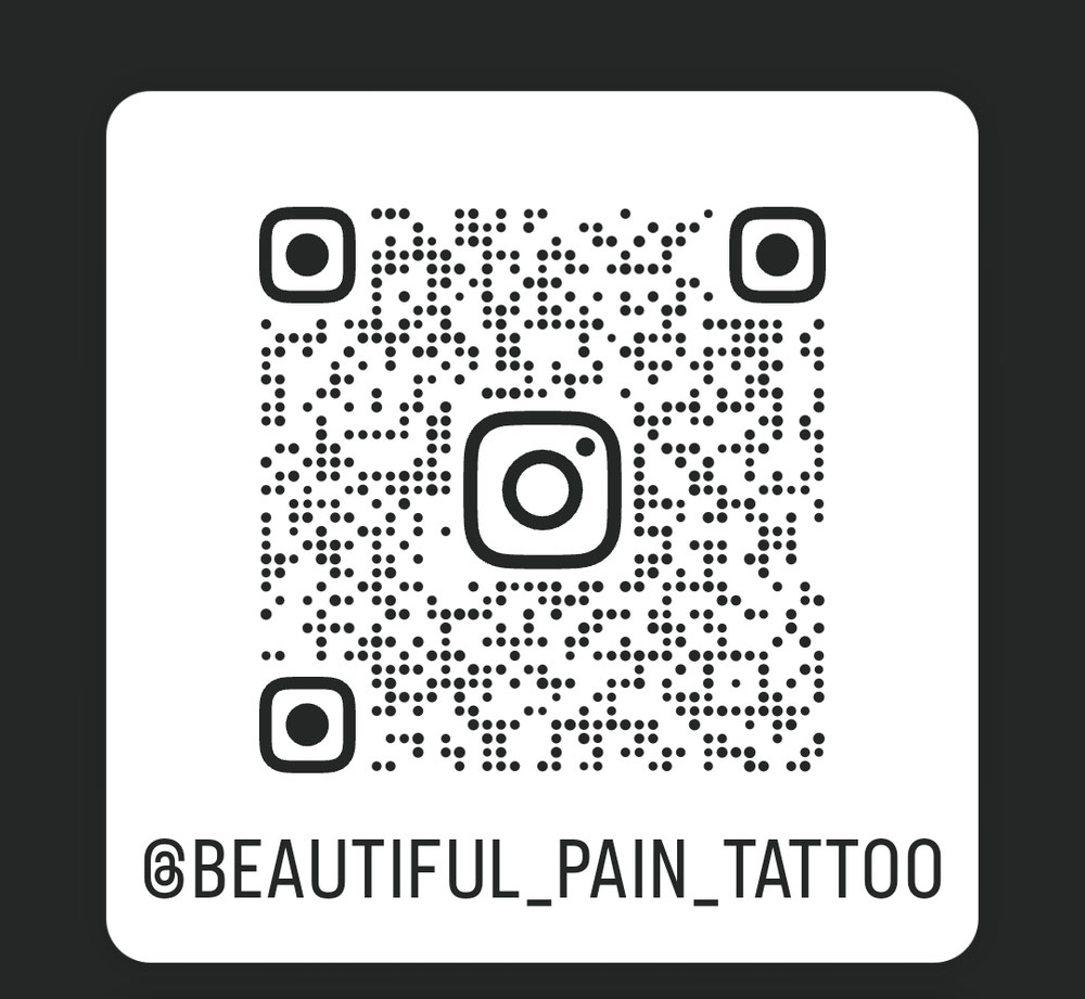  Auf Instagram seht ihr immer alle aktuellen Werke und seid auf dem neuesten Stand!    https://instagram.com/beautiful_pain_tattoo?igshid=MzNlNGNkZWQ4Mg==   