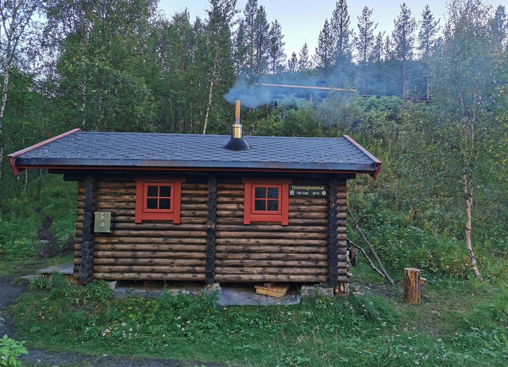 Sauna Hütte 