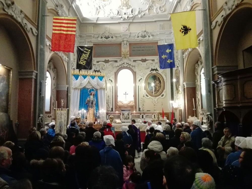 Inizio della Novena nella Chiesa di San Michele