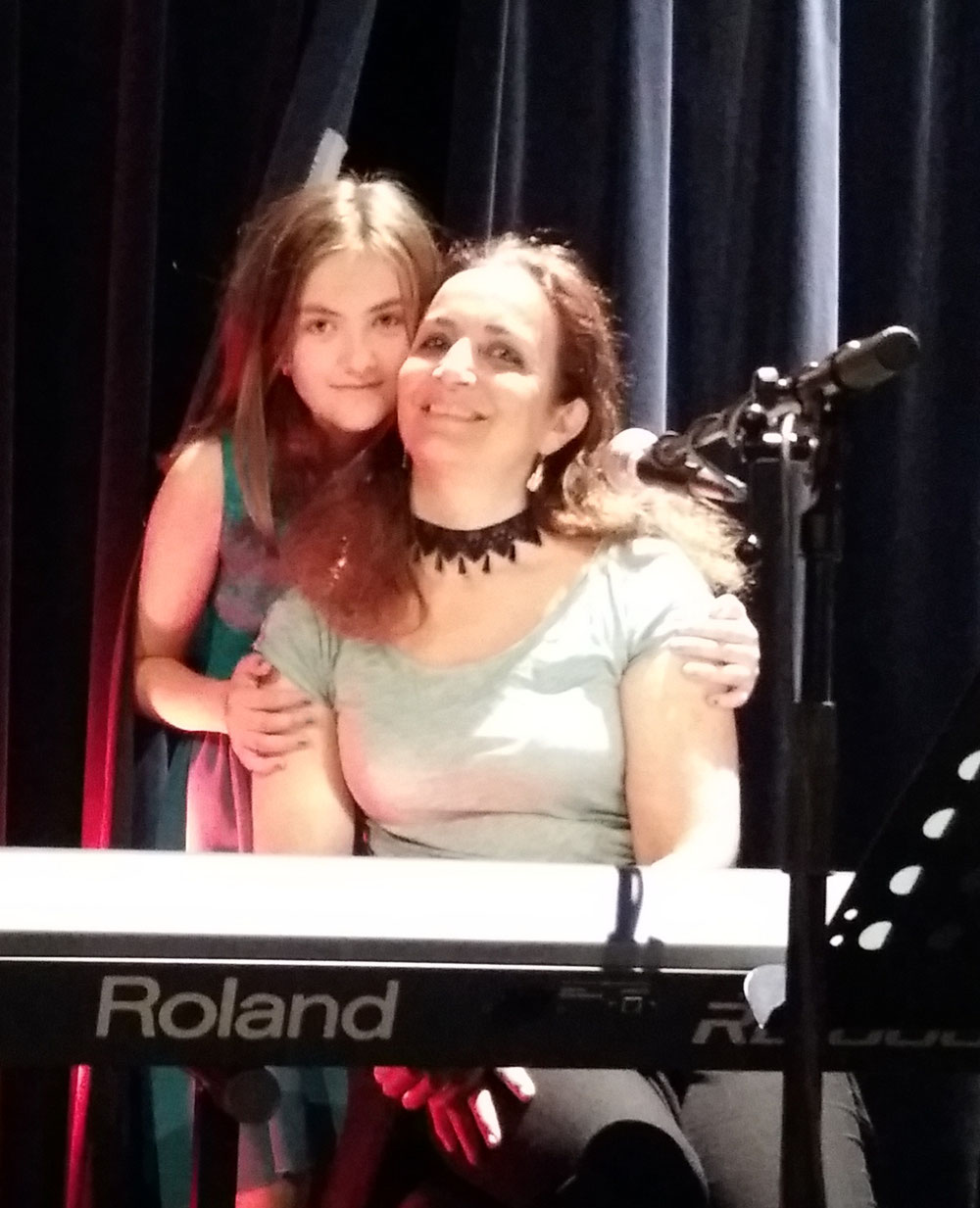 Simone mit Tochter Marie-Sofie