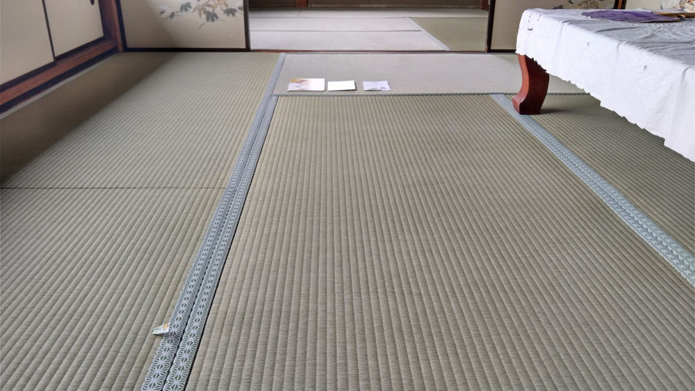 熊本産表を使用して、表替えしました。