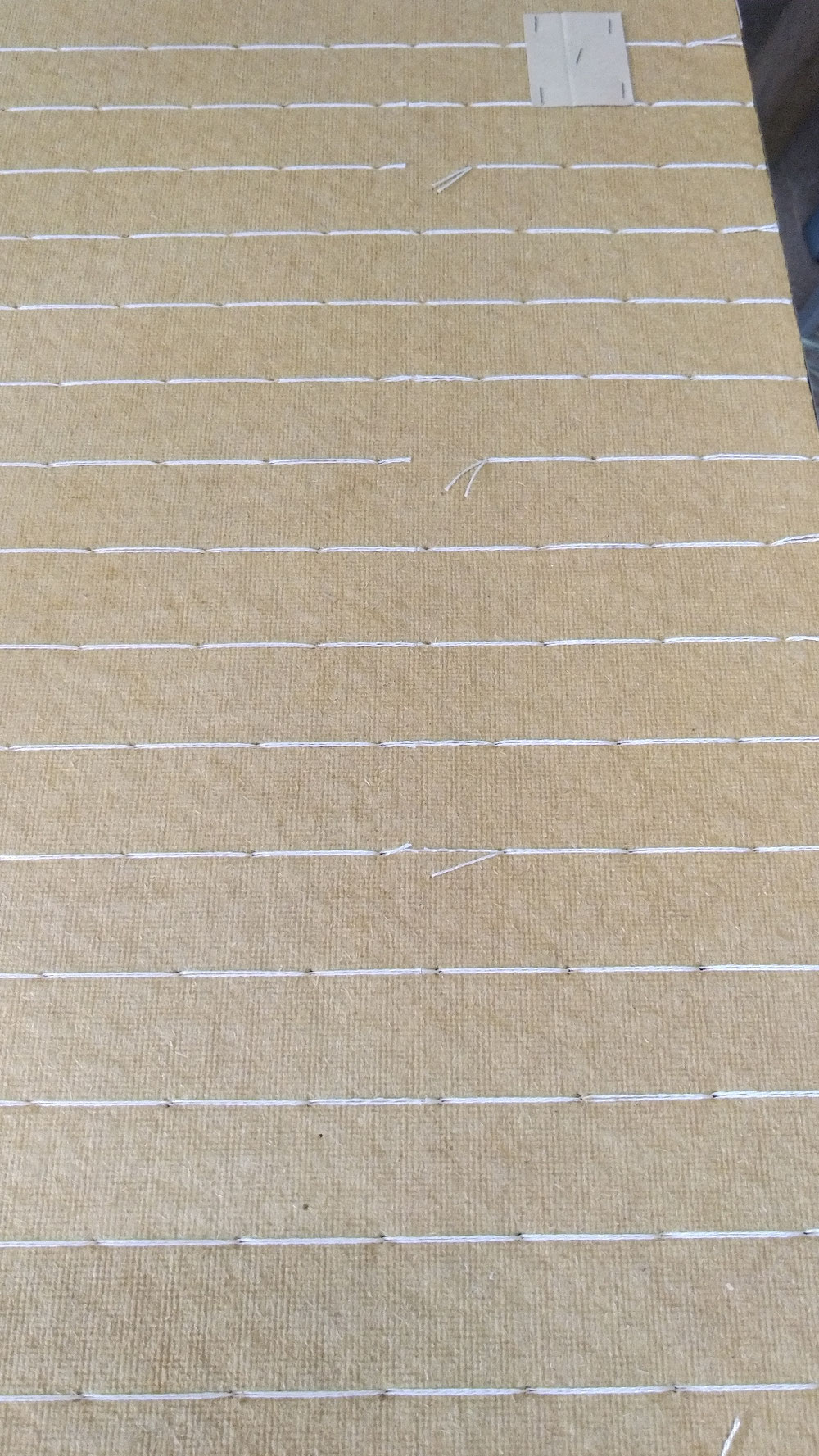 畳床が切ってありました。